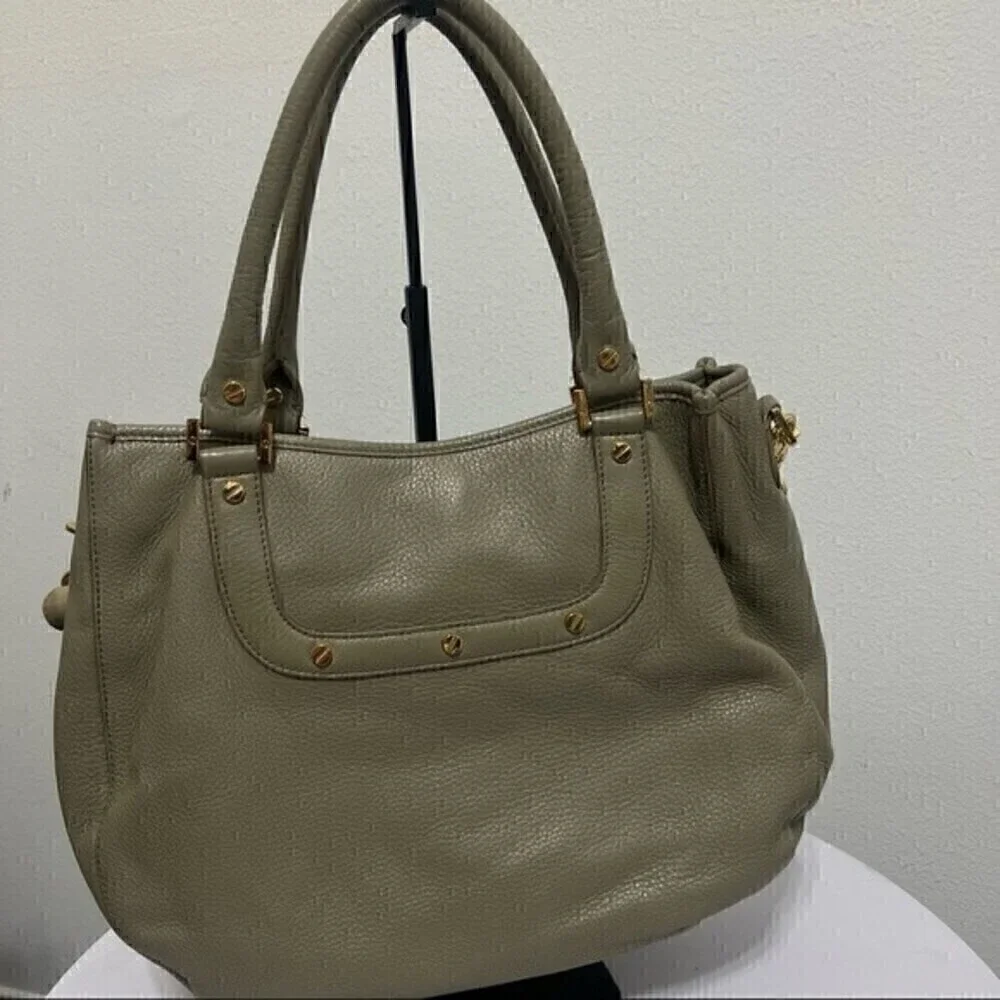 Tory Burch Amanda Gray Crossbody  Shoulder Bag